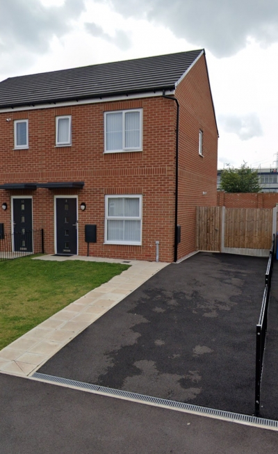 beautiful new build 2 bedroomed house kirkby